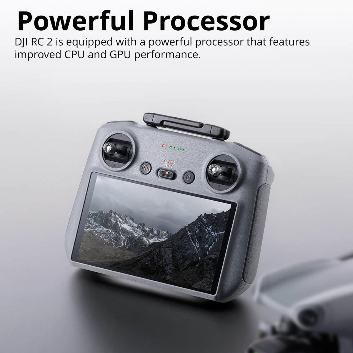 DJI RC 2 Lightweight Remote Controller for DJI Drones with 64GB SD Card and Accessory Bundle