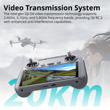 DJI RC 2 Lightweight Remote Controller for DJI Drones with 64GB SD Card and Accessory Bundle
