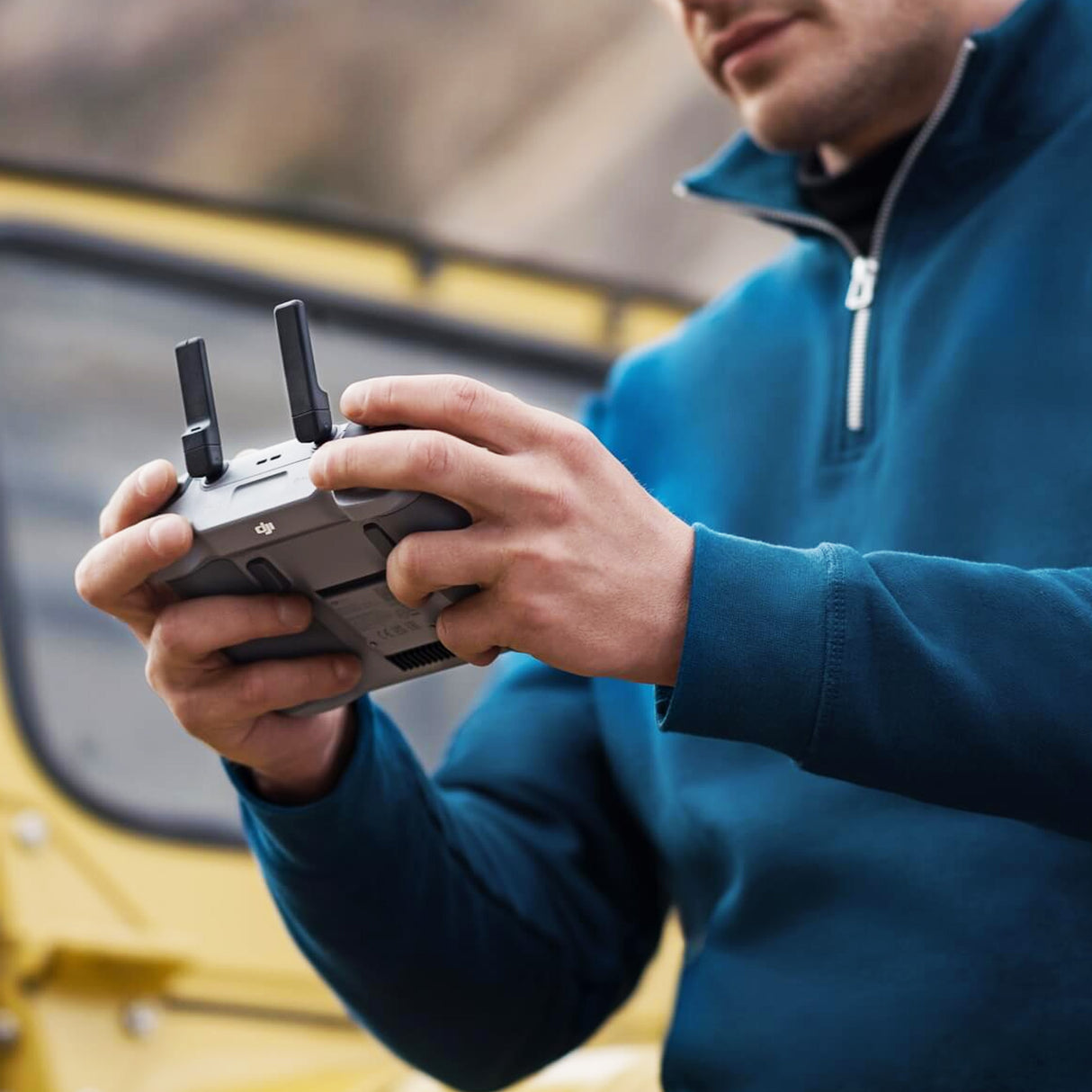 DJI RC 2 Remote Controller Remote Controller for  DJI Drones with RC2 Protector Bundle