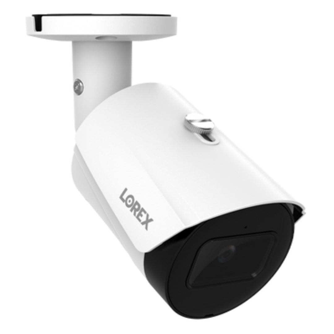 Lorex A20 IP Wired Bullet Security Camera with Smart Motion Detection Bundle (2-Pack, White)