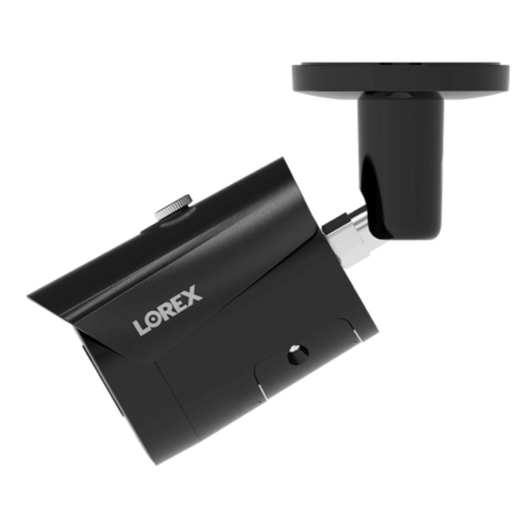 Lorex A20 IP Wired Bullet Security Camera with Smart Motion Detection Bundle (2-Pack, Black)