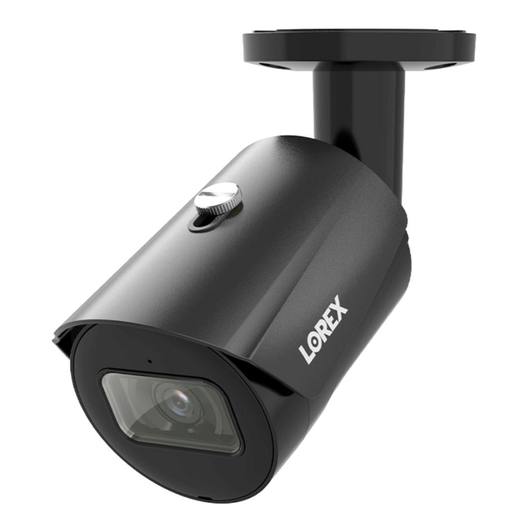 Lorex A20 IP Wired Bullet Security Camera with Smart Motion Detection Bundle (4-Pack, Black)