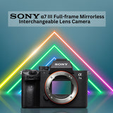 Sony Alpha a7 III 24.2MP Full Frame Mirrorless Digital Camera with 17-50mm F/4 Di III VXD Bundle