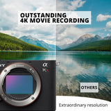 Sony Alpha 7CR Full-Frame Mirrorless Camera Body, Editing Software, 128GB SD Card Bundle