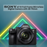 Sony Alpha 7 II Full-frame Mirrorless Interchangeable Lens Camera with 28-70mm Lens, 17-50mm Bundle