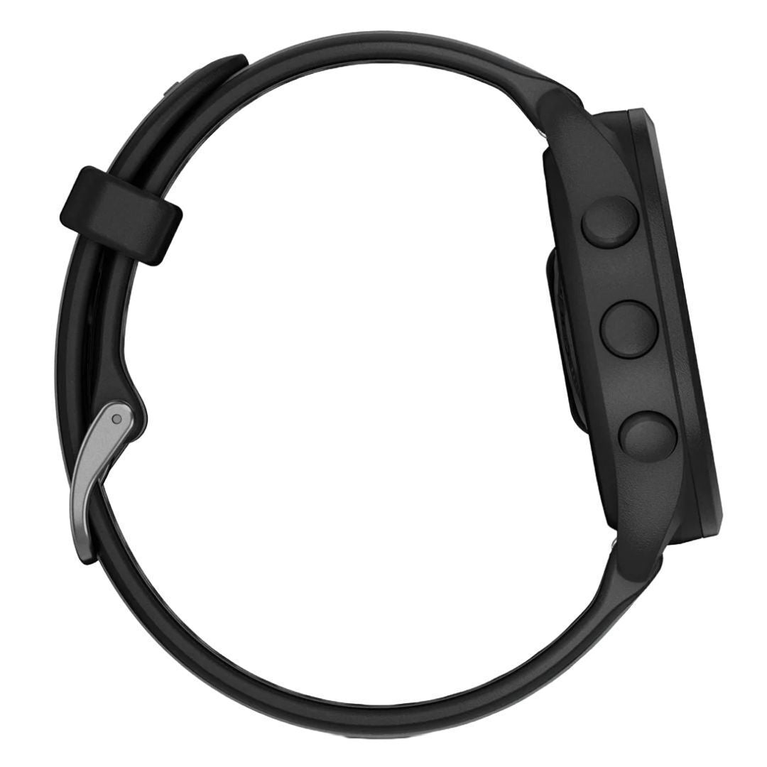 Garmin Forerunner 165 GPS Running Smartwatch (Black-Slate Gray)