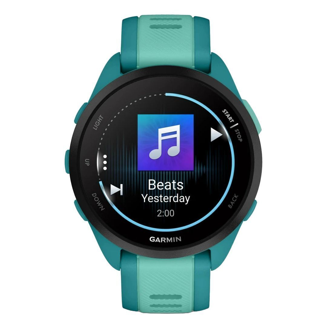 Garmin Forerunner 165 Music GPS Running Smartwatch (Turquoise - Aqua)