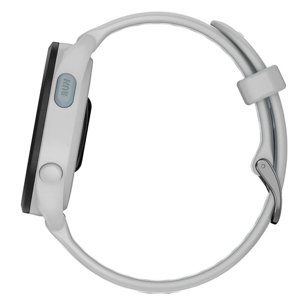 Garmin Forerunner 165 Music GPS Running Smartwatch (Mist Gray - Whitestone)