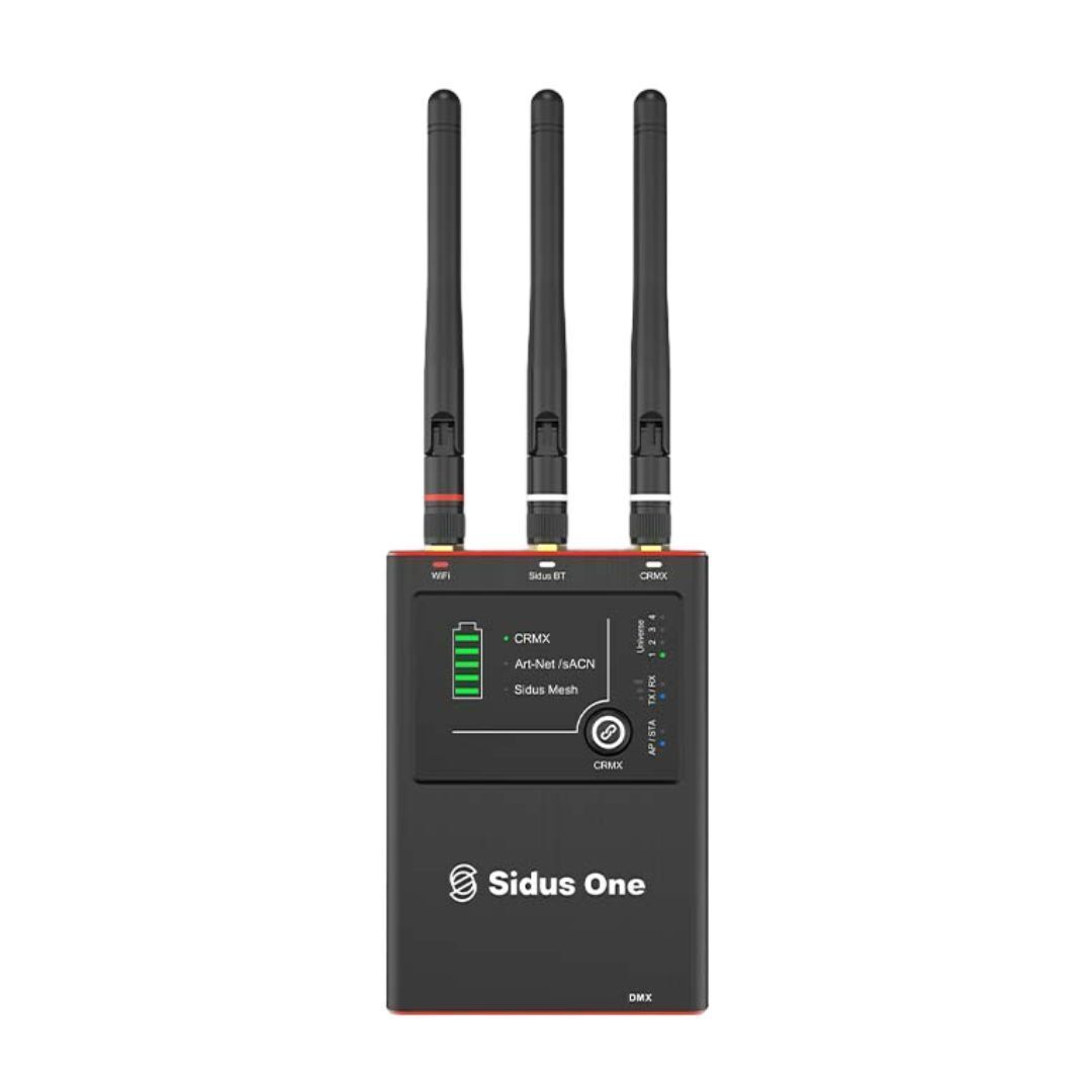 Aputure Sidus One Battery-Powered Single-Universe DMX and CRMX Transceiver with Sidus Bluetooth