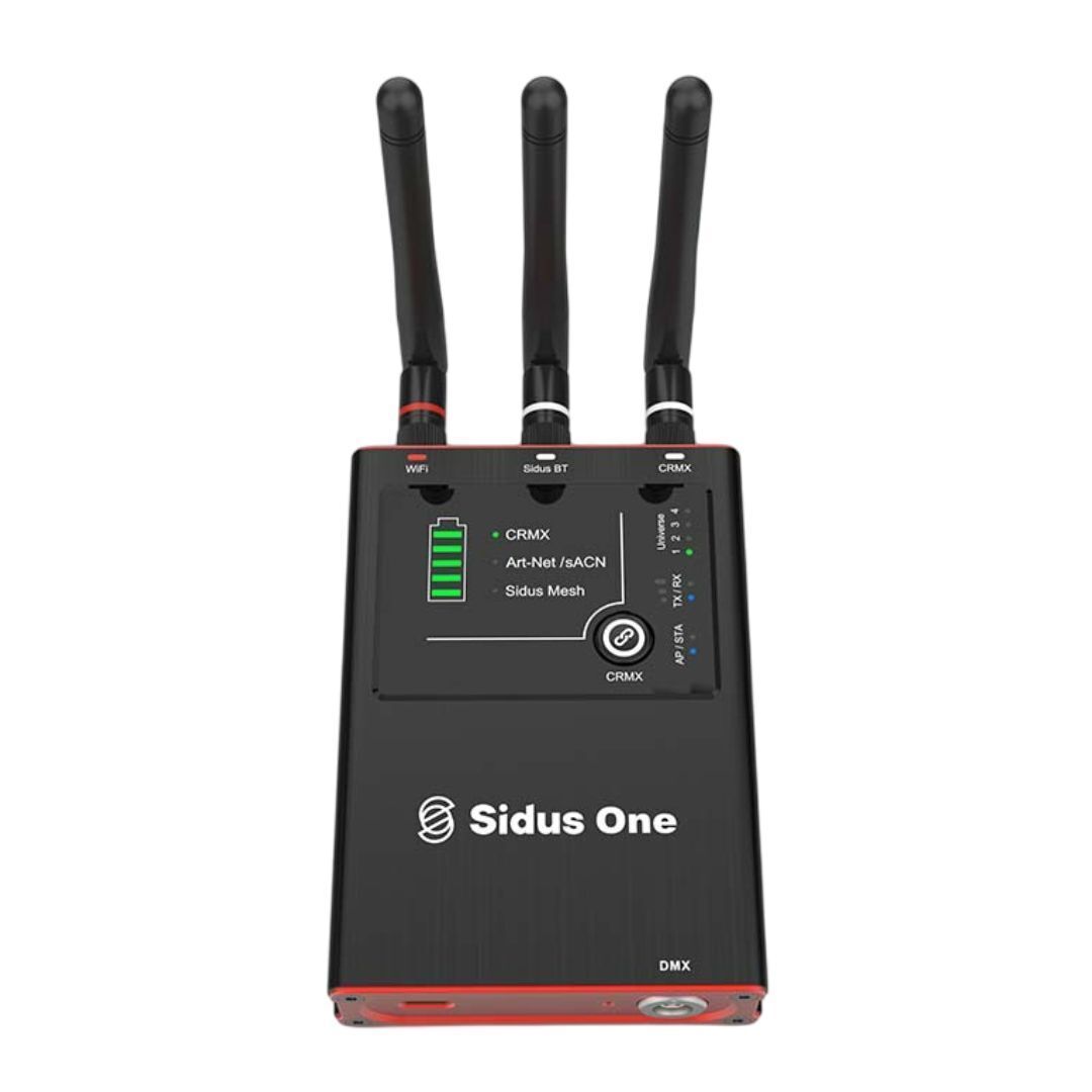 Aputure Sidus One Battery-Powered Single-Universe DMX and CRMX Transceiver with Sidus Bluetooth