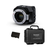 Blackmagic Design Micro Studio Camera 4K G2 with LP-E6 battery and Hard Carry Case