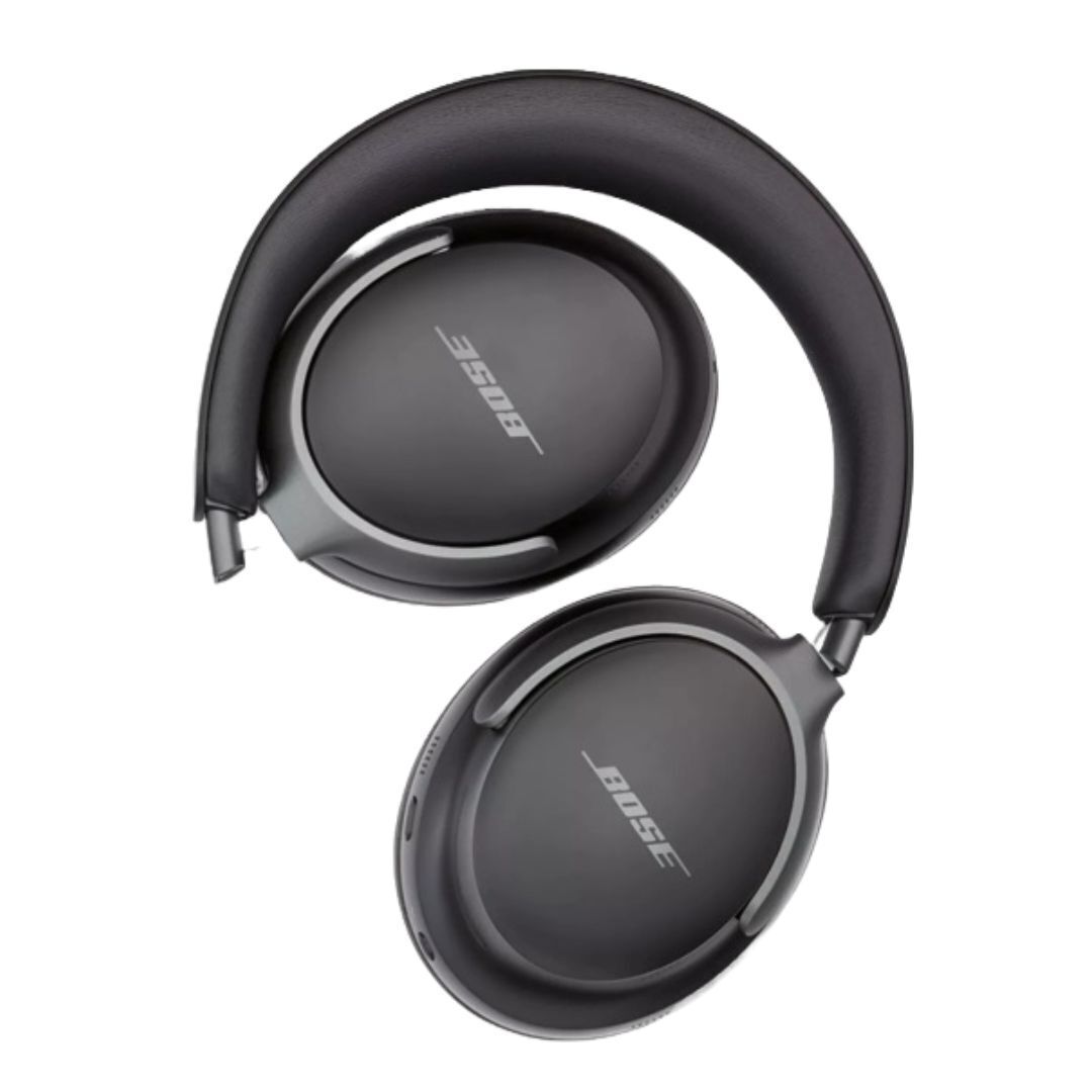 Bose QuietComfort Ultra Wireless Noise Canceling Over-Ear Headphones with Immersive Audio (Black)
