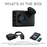 Garmin Dash Cam™ Live Bundle with Constant Power Cable and 128GB MicroSDXC Card