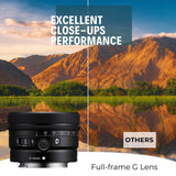 Sony FE 50mm f/2.5 G Full-Frame Ultra-Compact G Lens with Editing Software, 64GB Memory Card Bundle