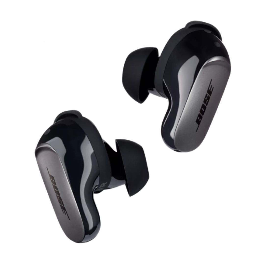 Bose QuietComfort Ultra Noise-Canceling True Wireless In-Ear Earbuds with Touch Controls (Black)