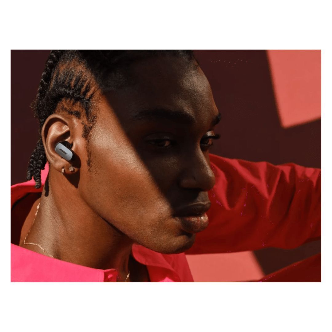 Bose QuietComfort Ultra Noise-Canceling True Wireless In-Ear Earbuds with Touch Controls (Black)