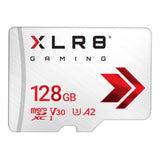 PNY XLR8 128GB Gaming A2 Class 10 U3 V30 MicroSDXC Flash Memory Card with Up To 100MB Read Speed