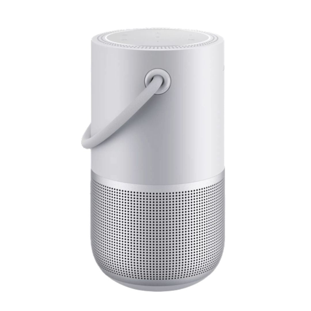 Bose Portable Home Speaker with Long-Lasting Battery and Lightweight Design (Luxe Silver)