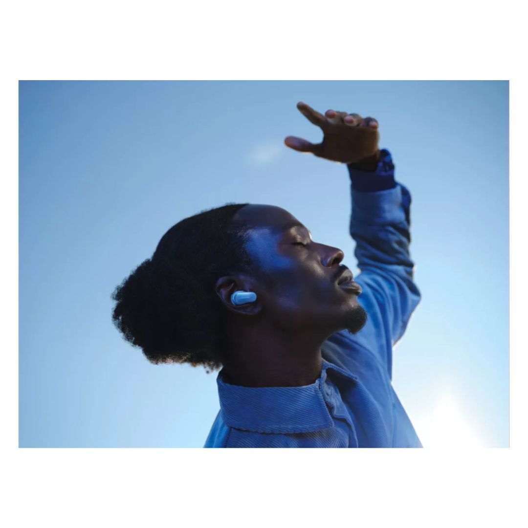 Bose QuietComfort Ultra Noise-Canceling Wireless In-Ear Earbuds with Touch Controls (Moonstone Blue)