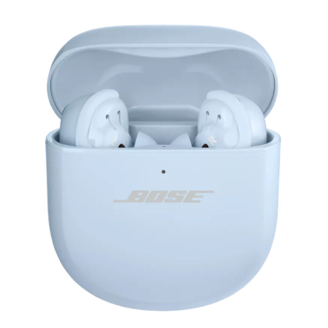 Bose QuietComfort Ultra Noise-Canceling Wireless In-Ear Earbuds with Touch Controls (Moonstone Blue)