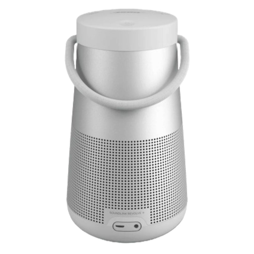Bose SoundLink Revolve Plus II Bluetooth Speaker with Water and Dust Resistant Design (Luxe Silver)