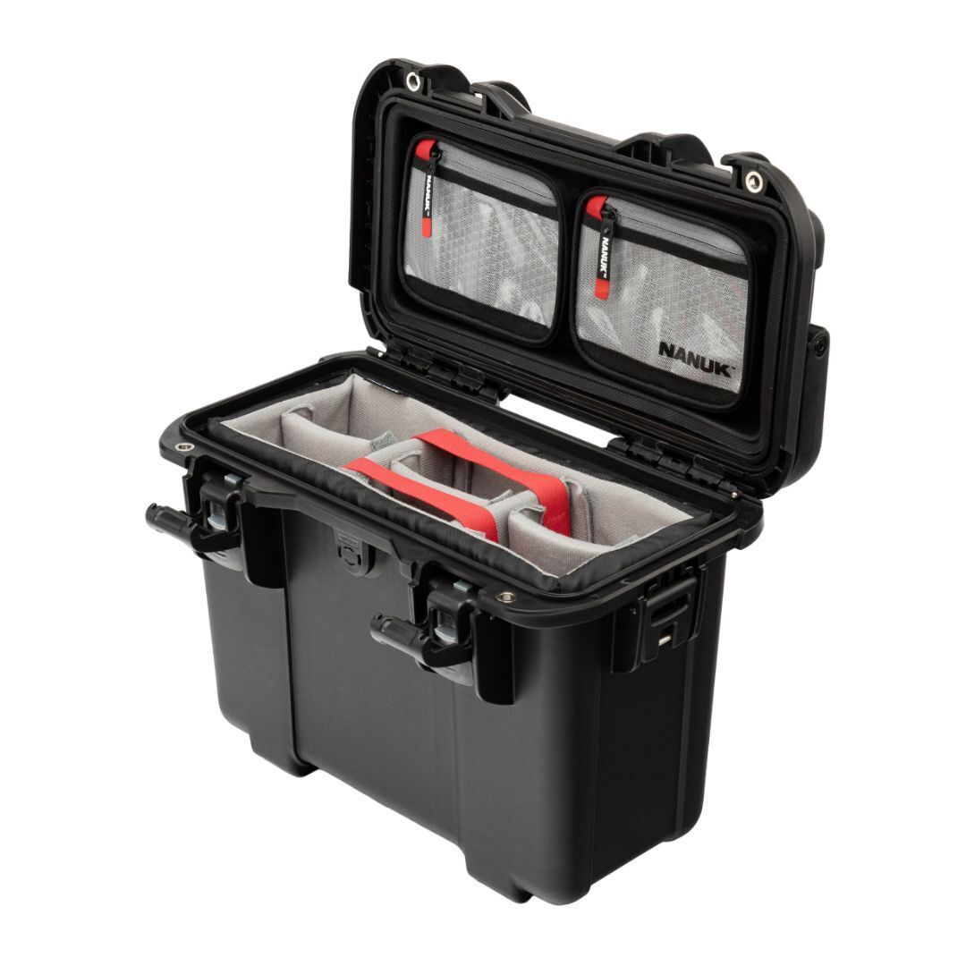 Nanuk T20 IP67 Waterproof and Dustproof Top Loader Case with Pro Photo Kit (Black)