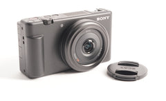 Sony ZV-1F Vlog Camera for Content Creators and Vloggers (Black) (Open Box)
