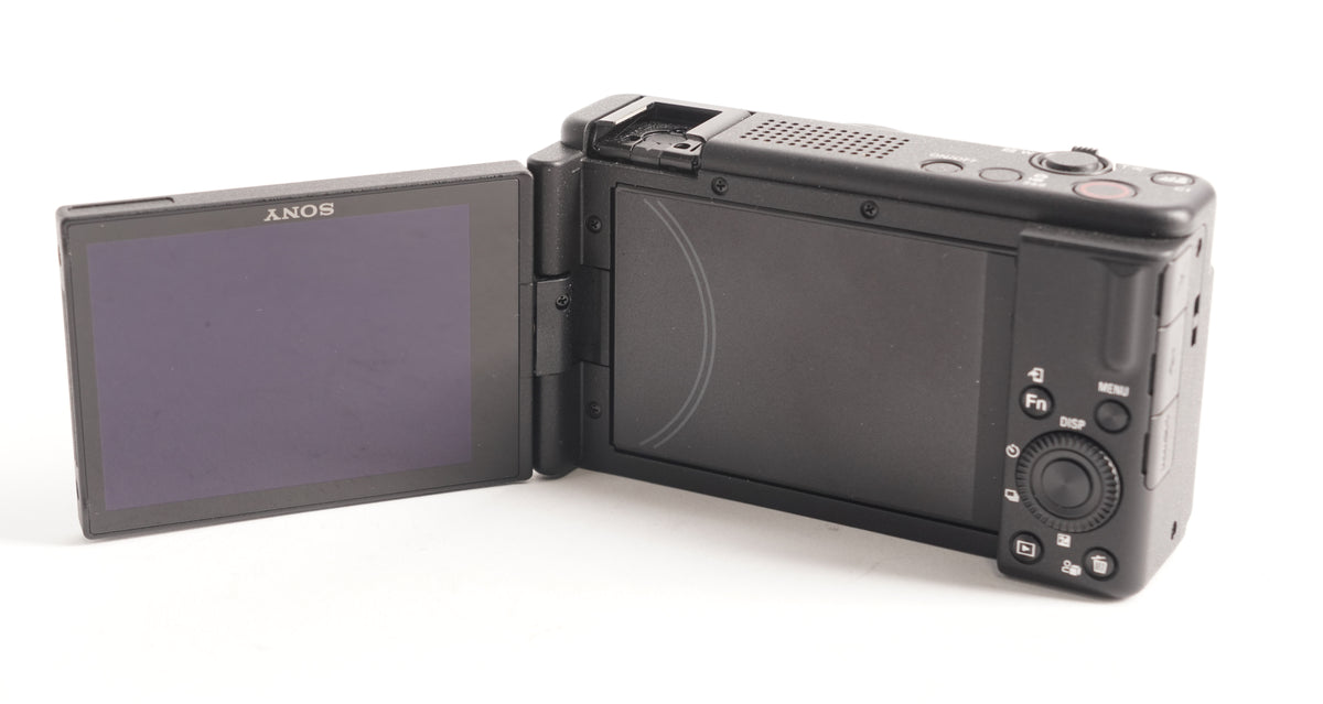 Sony ZV-1F Vlog Camera for Content Creators and Vloggers (Black) (Open Box)