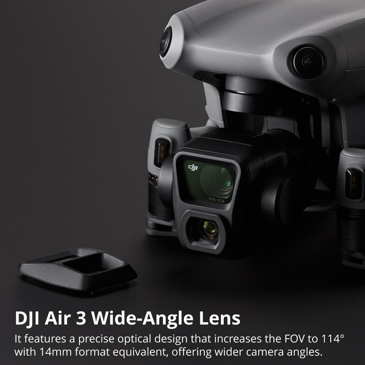 DJI Wide-Angle Lens for Air 3 with Lens Cleaning Pen bundle