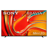 Sony Bravia 7 K-55XR70 55-Inch Class Mini LED QLED 4K HDR Google TV with Dolby Vision and Atmos