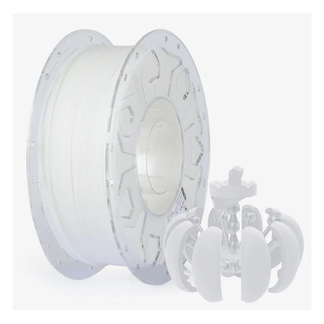 Creality 1.75mm PLA Filament with Precise Spooling Control for Worry-Free 3D Printing (1Kg, White)