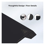 Creality K1 235 x 235mm Smooth PEI Build Plate with Double Handle and Strong Magnetic Force