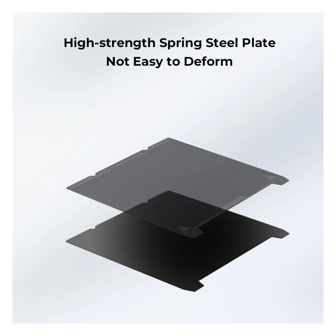 Creality K1 235 x 235mm Smooth PEI Build Plate with Double Handle and Strong Magnetic Force