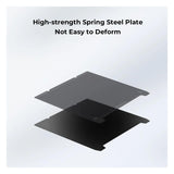 Creality K1 235 x 235mm Smooth PEI Build Plate with Double Handle and Strong Magnetic Force