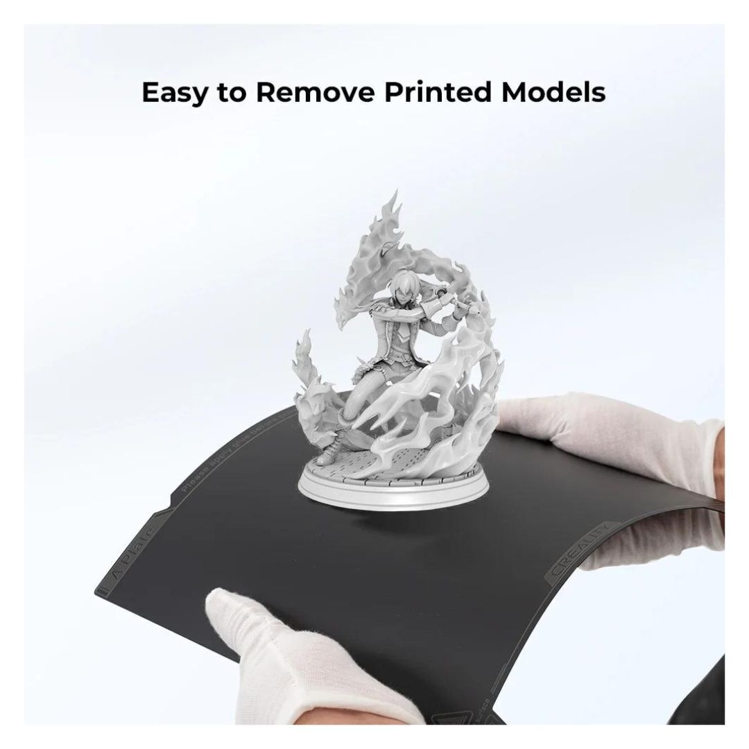 Creality K1 235 x 235mm Smooth PEI Build Plate with Double Handle and Strong Magnetic Force