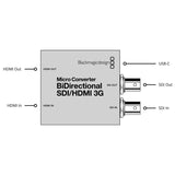 Blackmagic Design Smallest BiDirectional Broadcast Quality SDI-HDMI 3G Micro Converter