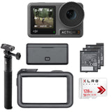 DJI Osmo Action 3 Camera Adventure Combo with 128GB MicroSD Card Bundle