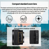Sony Alpha FE 28-60mm f/4-5.6 Full-Frame E-mount Zoom Lens with 64GB Memory Card Bundle