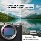 Sony Alpha 7CR Full-frame Mirrorless Camera Body (Silver) with Shotgun Microphone Bundle