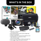 Sony Alpha 7CR Full-frame Mirrorless Camera Body (Silver) with Shotgun Microphone Bundle