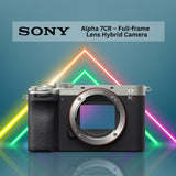 Sony Alpha 7CR Full-frame Mirrorless Camera Body (Silver) with Shotgun Microphone Bundle