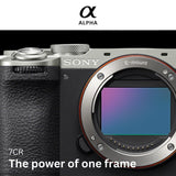 Sony Alpha 7CR Full-frame Mirrorless Camera Body (Silver) with Shotgun Microphone Bundle