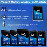 OWC Atlas Pro 512GB SDXC UHS-II V60 Media Card Bundle