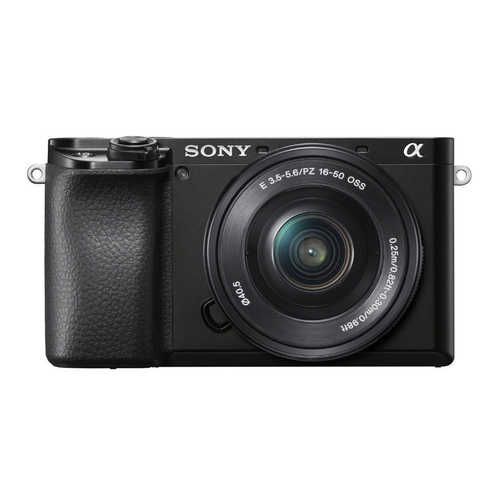 Sony Alpha a6100 APS-C Mirrorless Interchangeable-Lens Camera with 16-50mm Lens and Bag Bundle