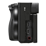 Sony Alpha a6100 APS-C Mirrorless Interchangeable-Lens Camera with 16-50mm Lens and Bag Bundle