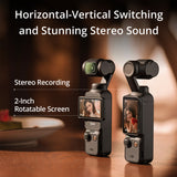 DJI Osmo Pocket 3 with Mic 2 (2 TX + 1 RX + Charging Case), Two (2) Lav Mics, 128GB MicroSD, and Imp