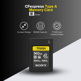 Sony 960GB CFexpress Type A Memory Card with CFexpress Type A SD Memory Card Reader Bundle
