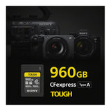 Sony 960GB CFexpress Type A Memory Card with CFexpress Type A SD Memory Card Reader Bundle