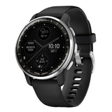 Garmin D2 Air X10 Touchscreen Aviator Smartwatch with Health and Fitness Features (Black-Silver)