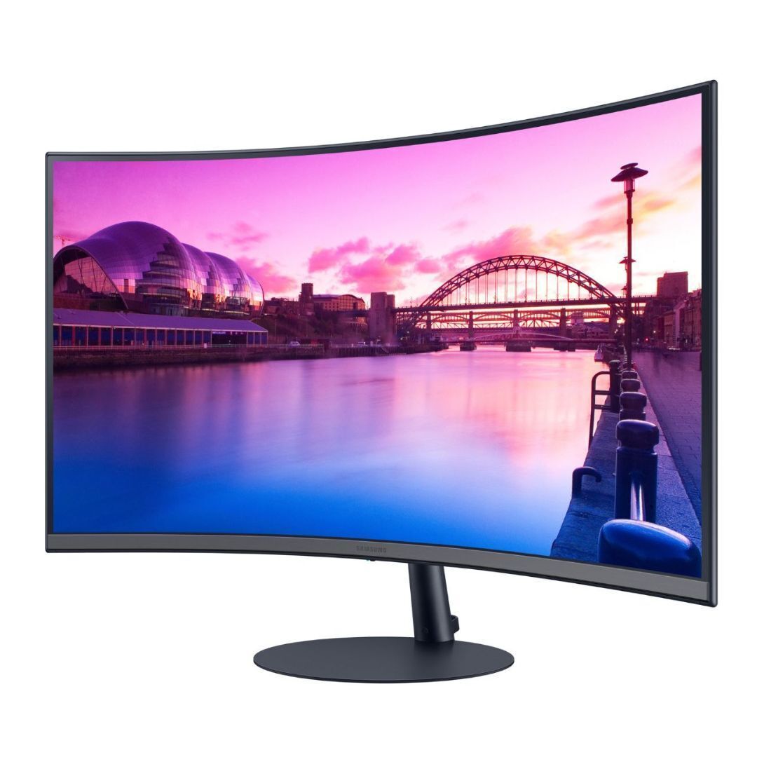 Samsung 27-Inch S39C FHD 75Hz 1000R Curve Monitor with Eye Comfort Technology (Black-Dark Blue Gray)